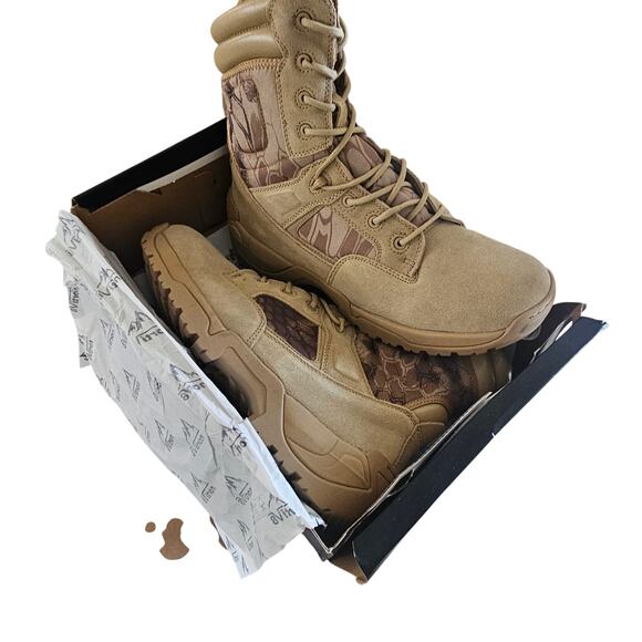 Nortiv8 Men\'s Military Boots Combat Tactical Hiking Motorcycle Boots Size 13